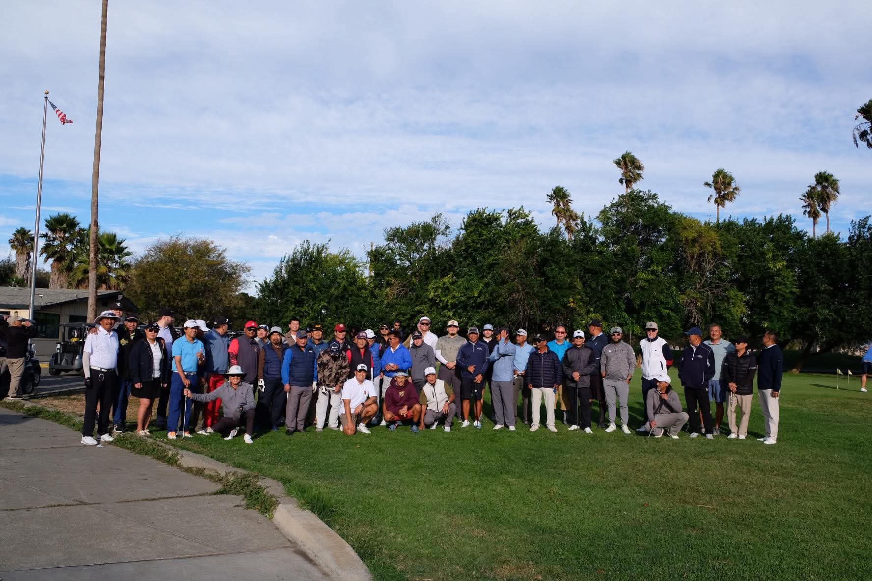 Group photo from the 2026 Golf Tournament